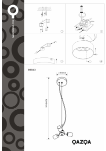 Instrukcja Qazqa 89843 Lampa