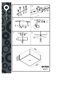 Instrukcja Qazqa 89873 Drum Lampa