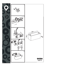 Bruksanvisning Qazqa 89875 Drum Lampe