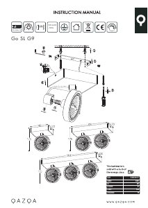 Bruksanvisning Qazqa 89966 Go Lampe