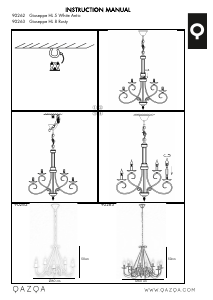 Bruksanvisning Qazqa 90263 Lampe