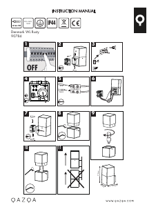 Manuale Qazqa 90784 Denmark Lampada