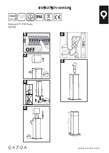 Bruksanvisning Qazqa 90785 Denmark Lampe