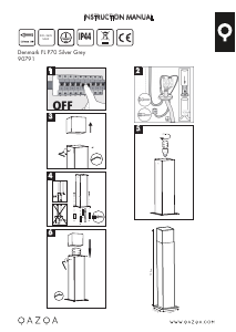 Instrukcja Qazqa 90791 Denmark Lampa