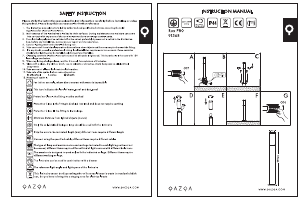 Bruksanvisning Qazqa 91368 Rox Lampa