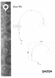 Instrukcja Qazqa 91561 Lampa