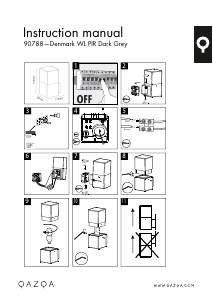 Instrukcja Qazqa 91730 Denmark Lampa