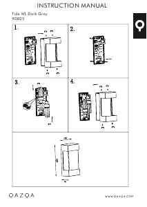 Manual de uso Qazqa 91731 Tide V Lámpara