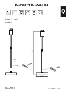 Bruksanvisning Qazqa 91798 Parte Lampe