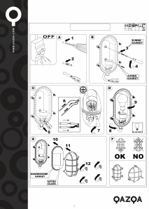 Instrukcja Qazqa 91850 Nautica Lampa