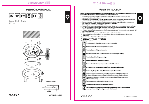 Instrukcja Qazqa 92118 Yuma 31 Lampa