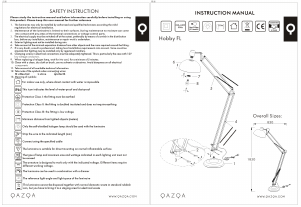 Instrukcja Qazqa 93517 Hobby Lampa
