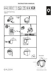 Bruksanvisning Qazqa 93619 Trans Lampe