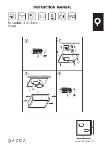 Instrukcja Qazqa 93681 Rotterdam Lampa