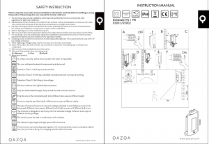 Instrukcja Qazqa 93902 Emmerald 1 Lampa