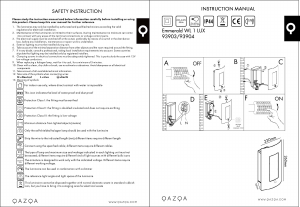 Manual de uso Qazqa 93904 Emmerald 1 Lámpara