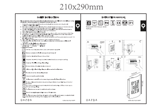 Manual de uso Qazqa 93905 Emmerald Classic Lámpara