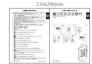 Instrukcja Qazqa 93905 Emmerald Classic Lampa