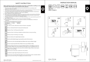 Manual de uso Qazqa 93911 Solo Lámpara