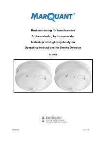 Bruksanvisning MarQuant 442-055 Brandvarnare
