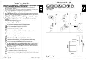 Instrukcja Qazqa 93913 Solo Lampa