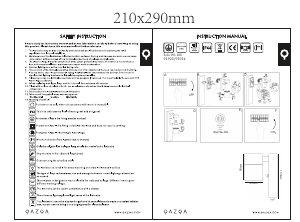 Instrukcja Qazqa 93923 Solo Lampa