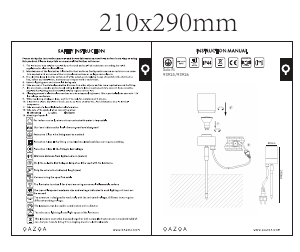 Instrukcja Qazqa 93925 Solo Lampa