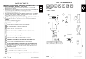 Instrukcja Qazqa 93927 Solo Lampa