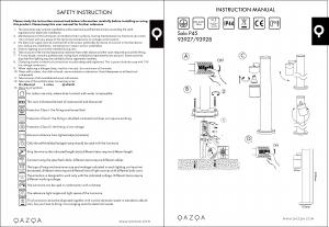 Instrukcja Qazqa 93928 Solo Lampa