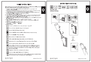 Manual de uso Qazqa 93935 Rox Lámpara