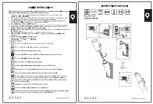 Instrukcja Qazqa 93935 Rox Lampa