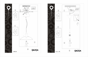 Instrukcja Qazqa 94140 Cappo 1 Lampa
