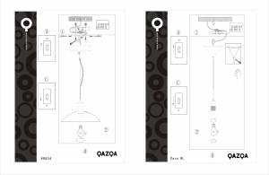 Bedienungsanleitung Qazqa 94140 Cappo 1 Leuchte