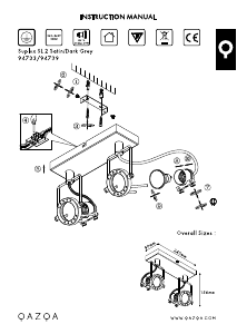 Instrukcja Qazqa 94739 SUplux Lampa