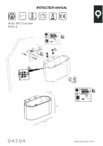 Instrukcja Qazqa 95013 Arles Lampa