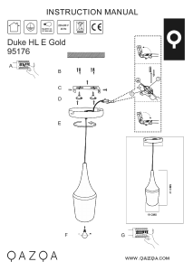 Rokasgrāmata Qazqa 95176 Duke E Lampa