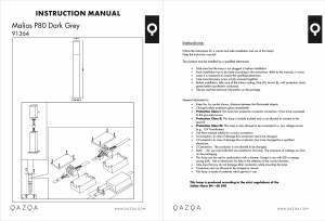 Instrukcja Qazqa 95686 Malios Lampa