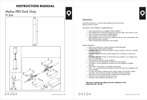 Manuale Qazqa 95686 Malios Lampada