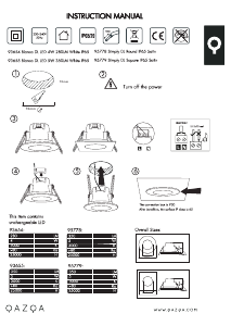 Manual de uso Qazqa 95778 Simply Lámpara