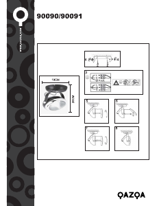 Manual de uso Qazqa 96114 Biker 1 Lámpara