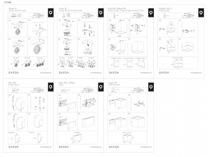 Manual de uso Qazqa 96140 Caja Lámpara