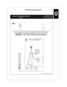 Bedienungsanleitung Qazqa 96522 Cortin Leuchte