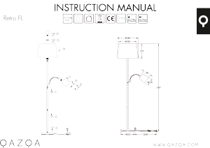 Manual de uso Qazqa 96623 Retro Lámpara