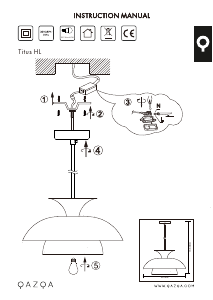 Bruksanvisning Qazqa 96632 Titus Lampe