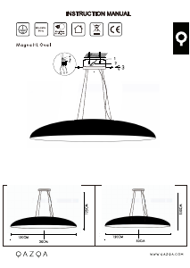 Instrukcja Qazqa 96651 Magna Lampa