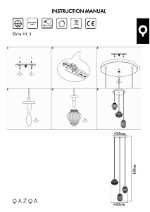 Instrukcja Qazqa 96652 Bolsena Lampa