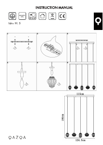 Instrukcja Qazqa 96661 Bolsena Lampa