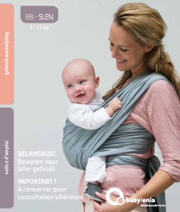 Mode d’emploi Babylonia BB-Slen Porte-bébé