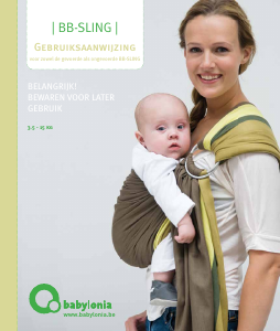 Handleiding Babylonia BB-Sling Draagzak