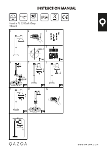 Manual de uso Qazqa 96698 Humilis Lámpara